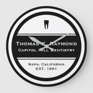 tandheelkundig kantoor grote klok