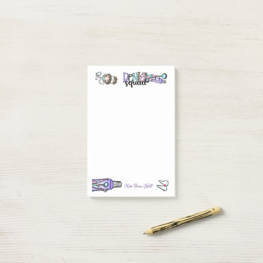 tandheelkundig kantoor Post it Note Pad (Op bureau)