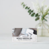 tandheelkundig kantoor visitekaartje (Staand voorkant)