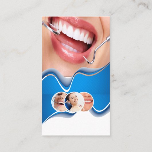 tandheelkundig kantoor visitekaartje (Achterkant)