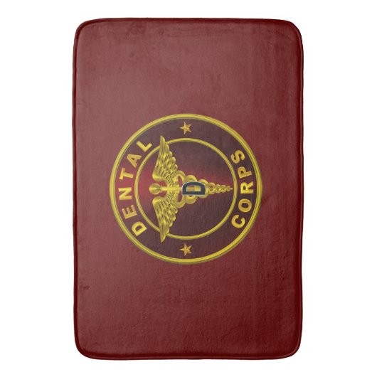 tandheelkundig korps badmat (Voorkant Verticaal)