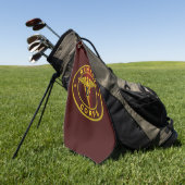 tandheelkundig korps golfhanddoek (Groen)