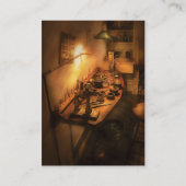 Tandheelkundig lab - Het tandheelkundig lab Visitekaartje (Achterkant)