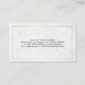 Tandheelkundig Logo | Tand Visitekaartje (Achterkant)