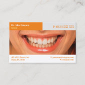 tandheelkundig | Mooie glimlach Visitekaartje (Voorkant)