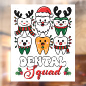 tandheelkundig plein raamsticker (Vel 2)