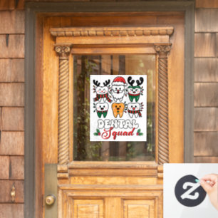 tandheelkundig plein raamsticker