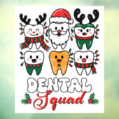 tandheelkundig plein raamsticker (Vel 3)