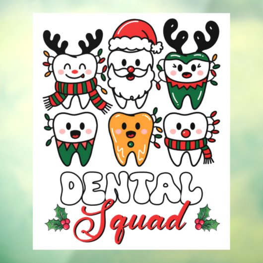 tandheelkundig plein raamsticker (Vel 3)