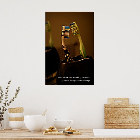 Tandheelkundig Poster (Keuken)