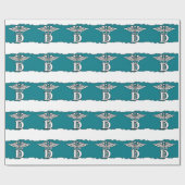 Tandheelkundig symbool cadeaupapier (Vlak)