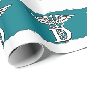 Tandheelkundig symbool cadeaupapier