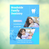 Tandheelkundig tandheelkundig Afbeelding aanpassen Raamsticker (Vel 3)