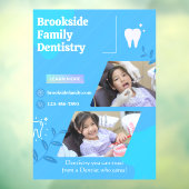 Tandheelkundig tandheelkundig Afbeelding aanpassen Raamsticker (Vel 3)