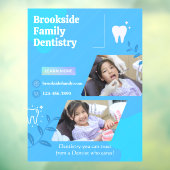 Tandheelkundig tandheelkundig Afbeelding aanpassen Raamsticker (Vel 3)