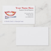 Tandheelkundig Visitekaartje (Voorkant / Achterkant)