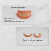 Tandheelkundig Visitekaartje (Voorkant / Achterkant)