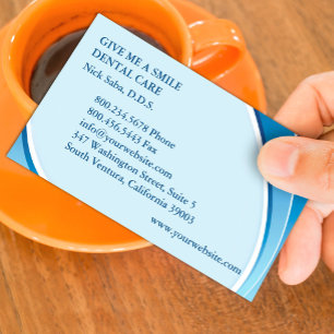 Tandheelkundig Visitekaartje met afspraak Afsprakenkaartje