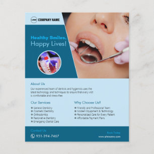 Tandheelkundig ziekenhuis Custom Flyer