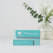 Tandheelkundige/algemene tandheelkundige Visitekaa Afsprakenkaartje (Staand voorkant)