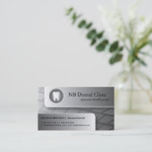 Tandheelkundige/algemene tandheelkundige Visitekaa Afsprakenkaartje (Staand voorkant)