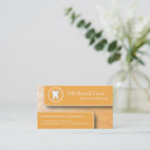 Tandheelkundige/algemene tandheelkundige Visitekaa Afsprakenkaartje (Staand voorkant)