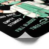 tandheelkundige anatomie van een tandheelkundige poster (Hoek)