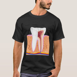 tandheelkundige anatomie voor normaal tandheelkund t-shirt