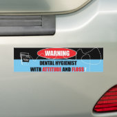 tandheelkundige apotheker bumpersticker (Op auto)