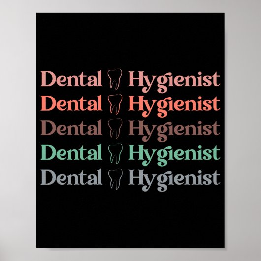 tandheelkundige apotheker | Dentist Dentist Dental Poster (Voorkant)