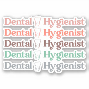tandheelkundige apotheker   Dentist Dentist Dental Sticker