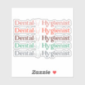 tandheelkundige apotheker | Dentist Dentist Dental Sticker (Vel)