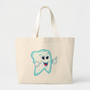 tandheelkundige apotheker grote tote bag