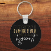 tandheelkundige apotheker | RDH Cheetah afdrukcade Sleutelhanger (Voorkant)