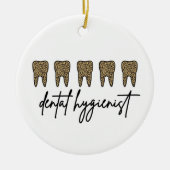 tandheelkundige apotheker | RDH Dentist Cheetah — Keramisch Ornament (Voorkant)