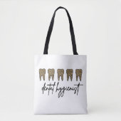 tandheelkundige apotheker | RDH Dentist Cheetah — Tote Bag (Voorkant)