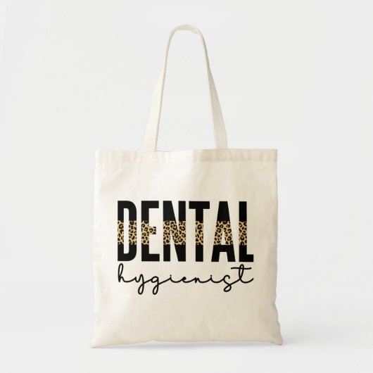 tandheelkundige apotheker | RDH Dentist Cheetah —  Tote Bag (Voorkant)