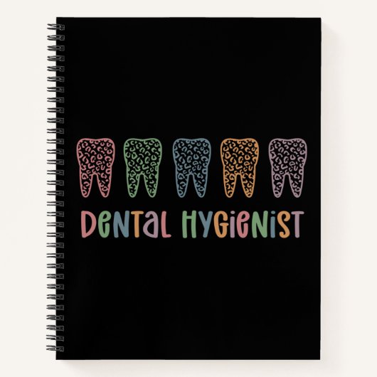 tandheelkundige apotheker | RDH Dentist Leopard ta Notitieboek (Voorkant)