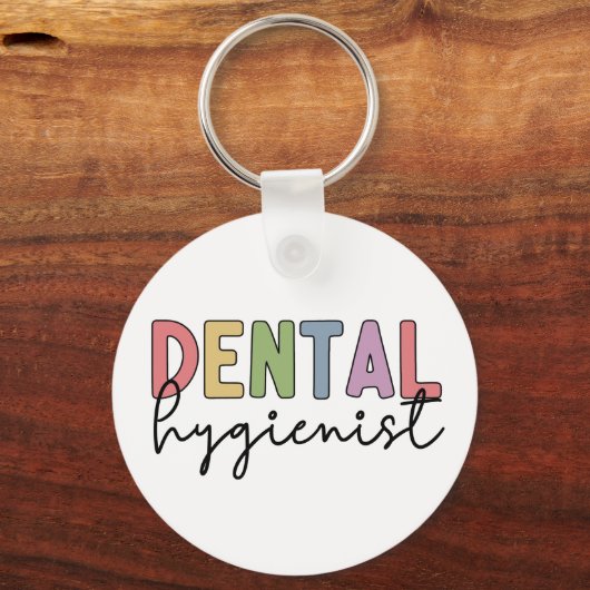 tandheelkundige apotheker RDH geregistreerd tandhe Sleutelhanger (Voorkant)