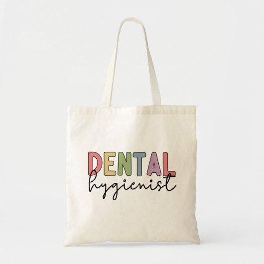 tandheelkundige apotheker RDH geregistreerd tandhe Tote Bag (Voorkant)