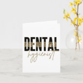 tandheelkundige apotheker | RDH geregistreerde tan Kaart (Gele Bloem)