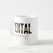 tandheelkundige apotheker | RDH geregistreerde tan Koffiemok (Voorkant links)