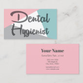 tandheelkundige apotheker - Retro tandheelkundige  Visitekaartje (Voorkant / Achterkant)