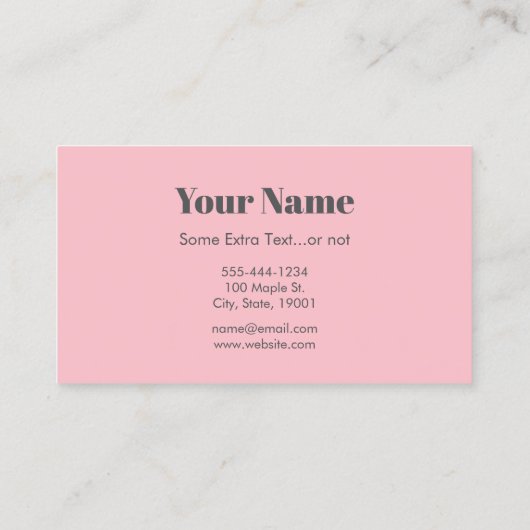 tandheelkundige apotheker - Retro tandheelkundige  Visitekaartje (Achterkant)