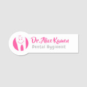 tandheelkundige apotheker | Smile Tooth Naamplaatje (Voorkant)