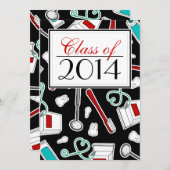 Tandheelkundige apotheker/tandheelkundig Afstudere Kaart (Voorkant / Achterkant)