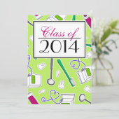 Tandheelkundige apotheker / Tandheelkundige Afstud Kaart (Staand voorkant)