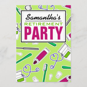 Tandheelkundige apotheker / Tentist Retirement Par Kaart