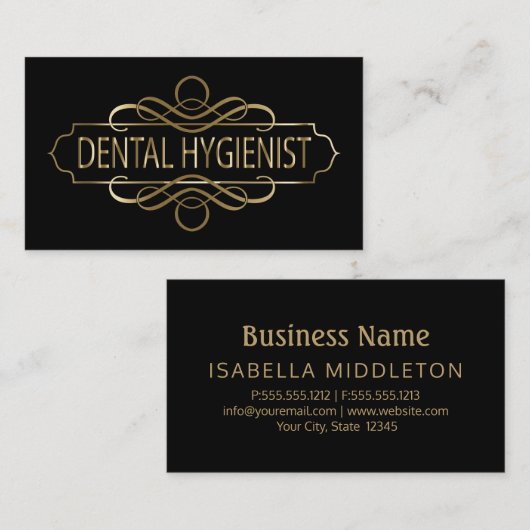 tandheelkundige apotheker visitekaartje (Voorkant / Achterkant)