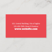 tandheelkundige apotheker visitekaartje (Achterkant)